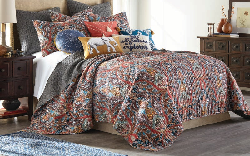 Wentworth coverlet by Classic Quilts - Bedlam