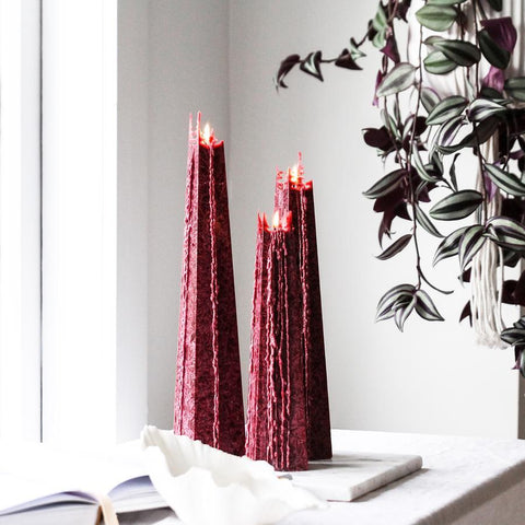 Icicle Candle - Redcurrant
