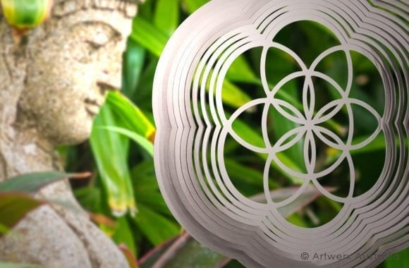 Seed of Life wind spinner from Artwerx - Bedlam