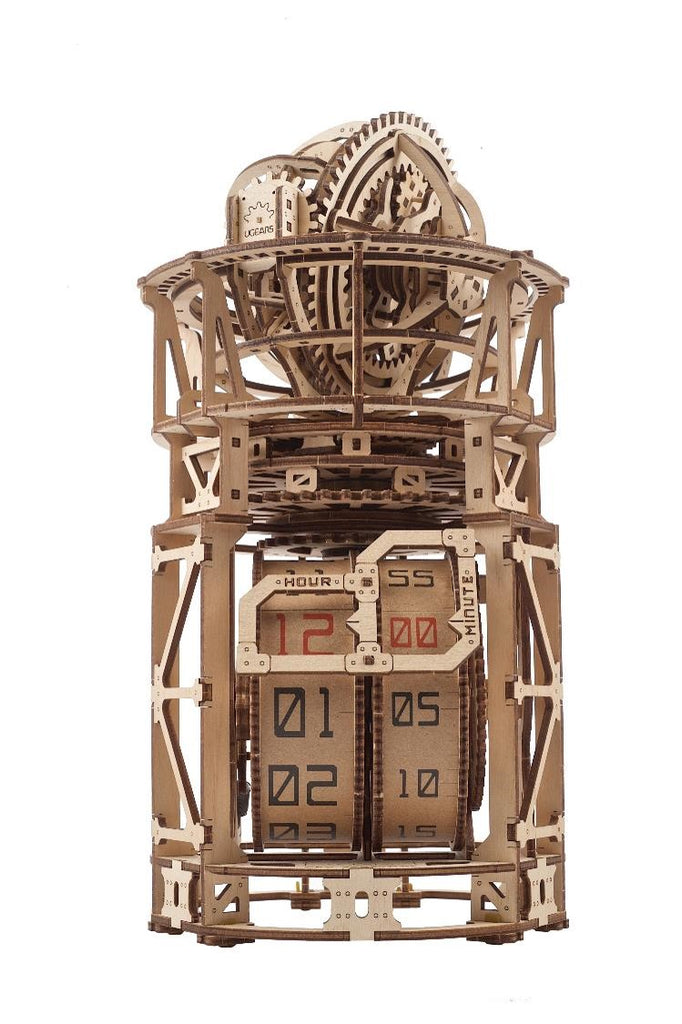 Sky Watcher Tourbillon Table Clock model kit from Ugears - Bedlam
