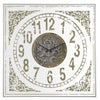 Persian mirrored square exposed gear movement wall clock from Chilli Temptations