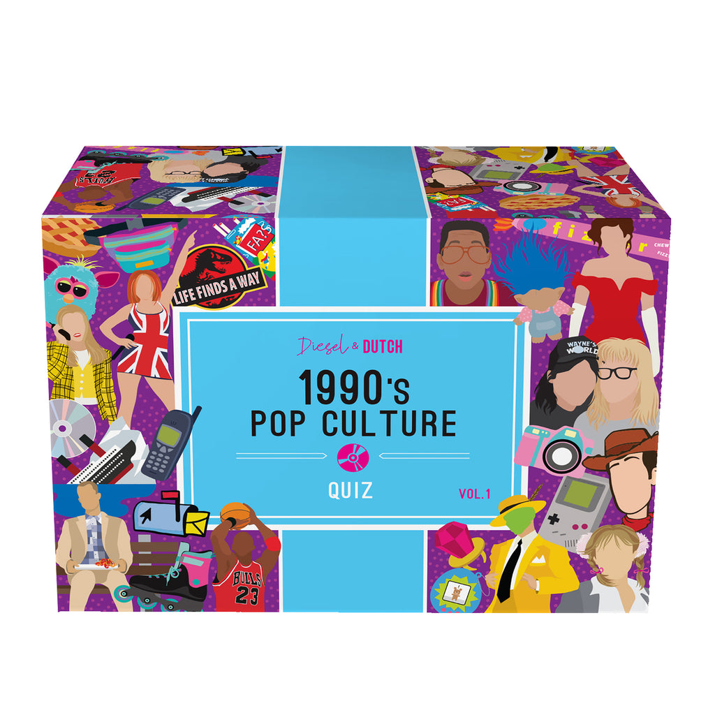 1990s Pop Culture trivia quiz from Diesel and Dutch - Bedlam