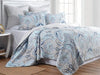 Blue Reflection coverlet set from Classic Quilts - Bedlam