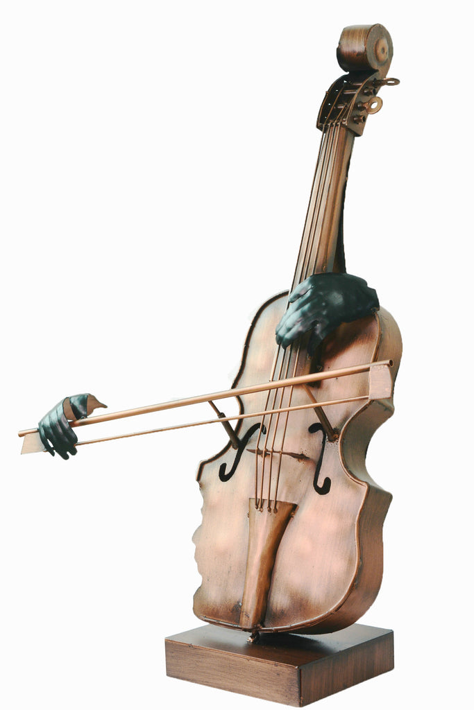 Cello metal sculpture from Ulike Homewares