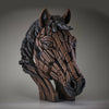 Horse Bust Edge Sculpture by Matt Buckley