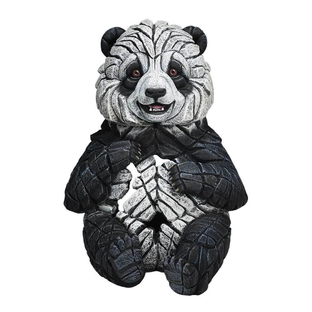 Panda Cub Edge Sculpture by Matt Buckley