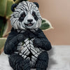 Panda Cub Edge Sculpture by Matt Buckley