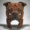 Staffordshire Bull Terrier Edge Sculpture by Matt Buckley