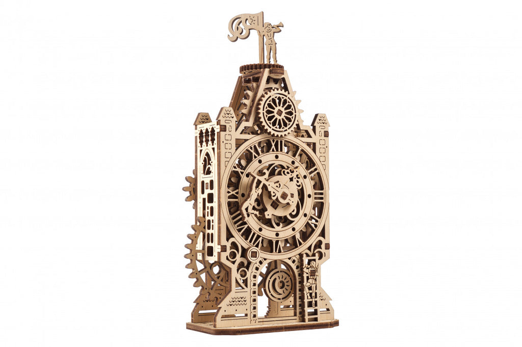 Old Clock Tower model kit from Ugears - Bedlam