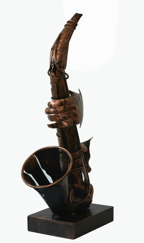 Sax Metal Sculpture