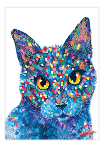 Luna Cat canvas print