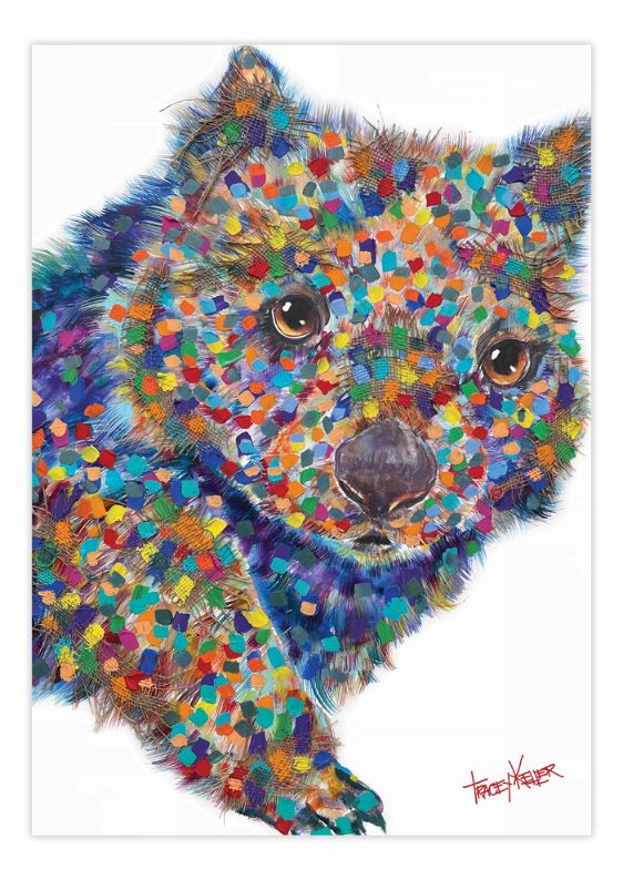 Wombat canvas print by Tracey Keller - Bedlam