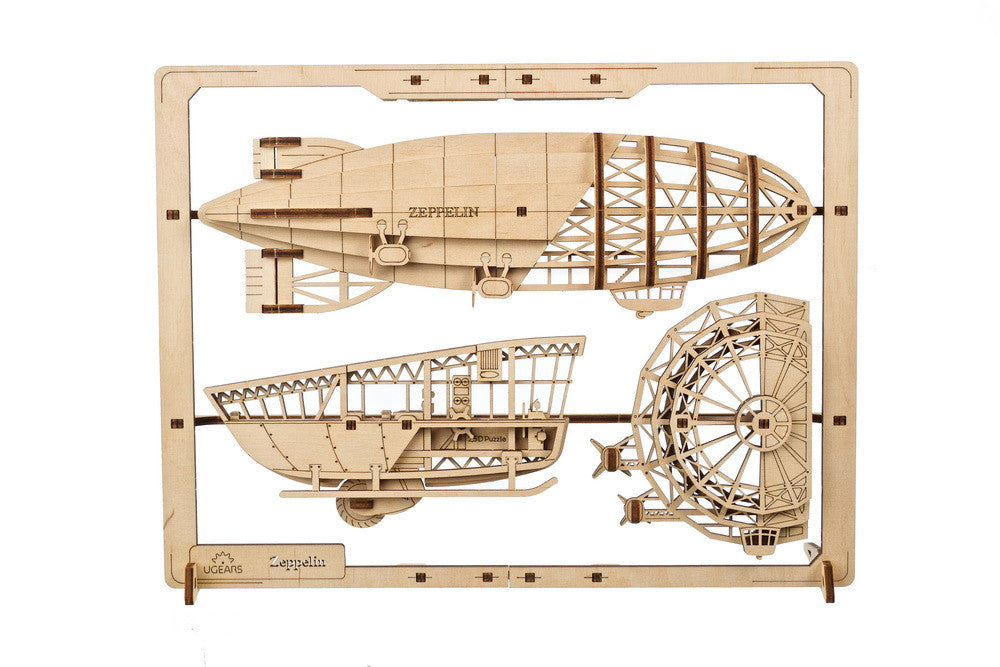 Zeppelin 2.5D model kit from Ugears - Bedlam