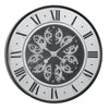 French Mirrored Wall Clock 60cm