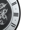 French Mirrored Wall Clock 60cm