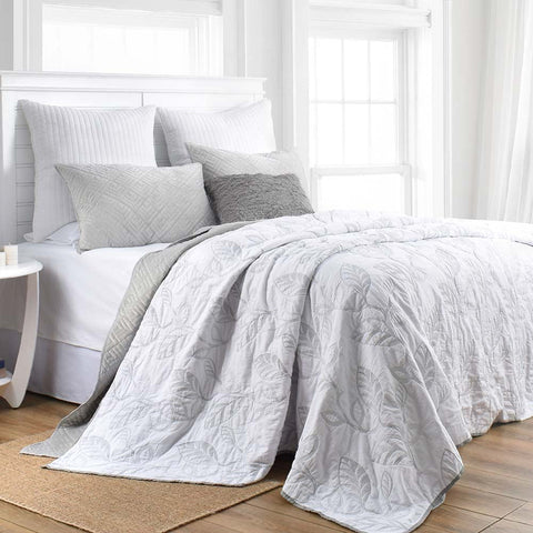 Botanical Leaves coverlet set