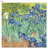 Irises microfibre cloth