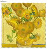 Sunflowers microfibre cloth