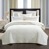 Elegant Ivory coverlet set from Classic Quilts - Bedlam