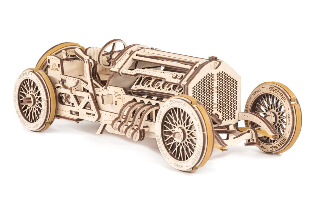 Grand Prix Car U-9 model kit from Ugears - Bedlam