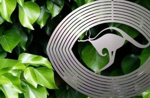 Kangaroo wind spinner