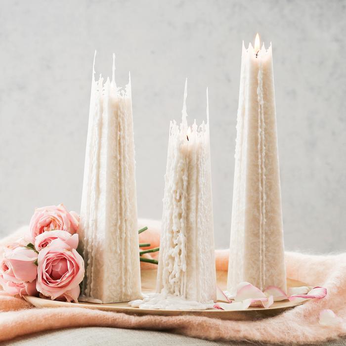 Vanilla Orchid icicle candle from Living Light - Bedlam 