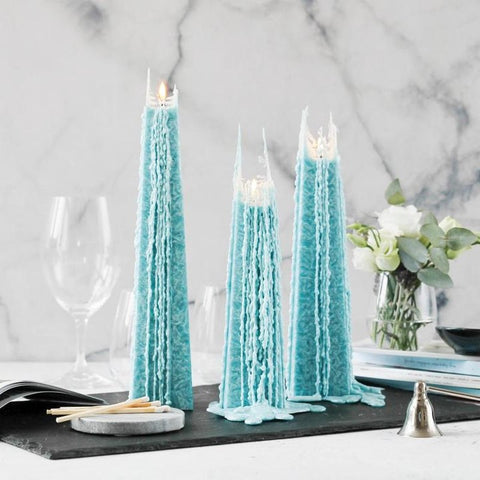 Icicle Candle - Ocean Sage