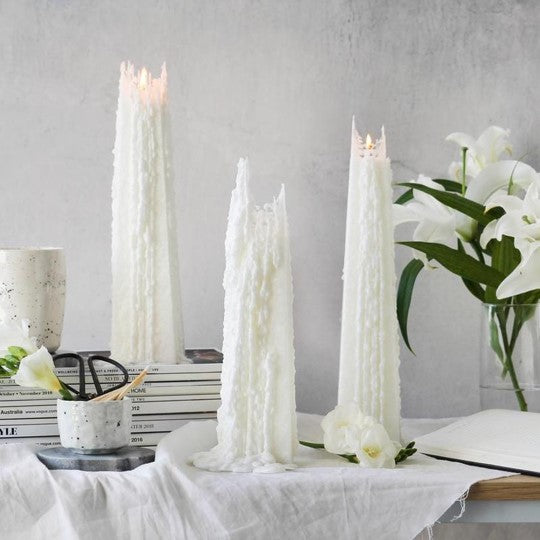 Pinot Noir Icicle Candles from Paperie