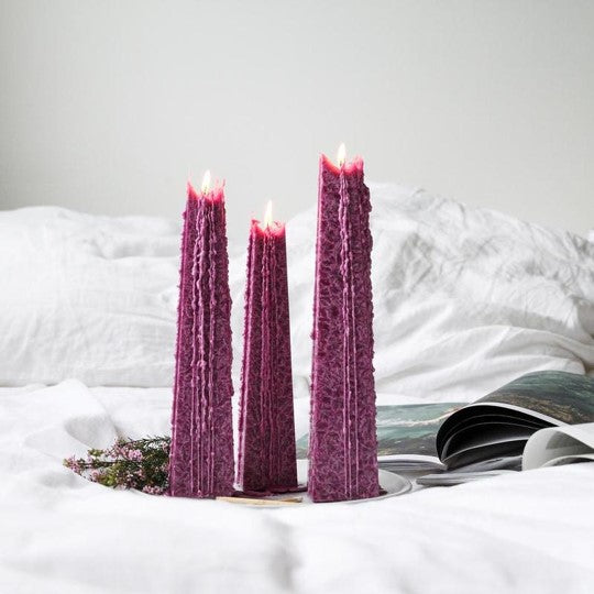 Wild Plum Icicle Candles from Paperie