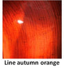 Canoe platter in line autumn orange from Something Swish