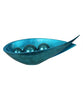 Wrap platter in line turquoise from Something Swish