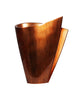 Wrap vase short in line copper from Something Swish