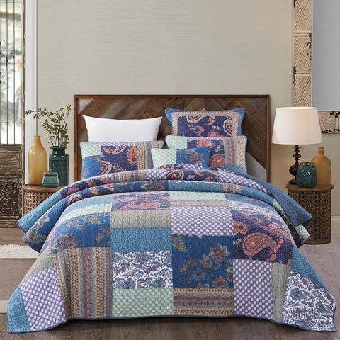 Sapphire coverlet set