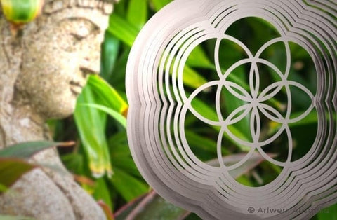 Seed of Life wind spinner