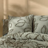 Sorrel Olive european pillowcases from Kas Australia - Bedlam
