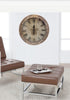 Bassett industrial copper round exposed gear movement wall clock from Chilli Temptations lifestyle