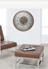 Chateau mirrored round gold exposed gear movement wall clock from Chilli Temptations lifestyle