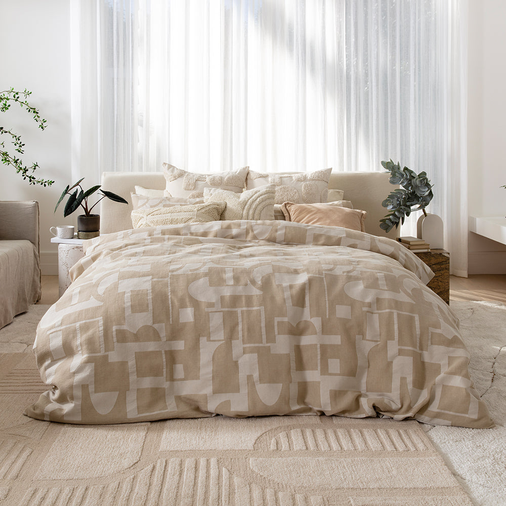 Umbria quilt cover set from Kas Australia - Bedlam